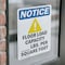 Signmission Floor Load Capacity Sign With Symbol, 7 in W x Rectangle, Vinyl Decal OS-2PACK-NS-D-710-V-12792 - alternate 6